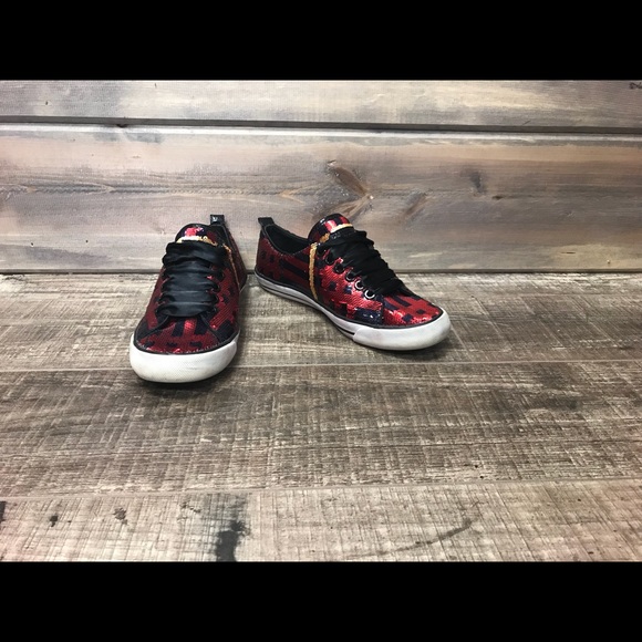 Coach Sequin Tennis Shoes - Picture 2 of 3